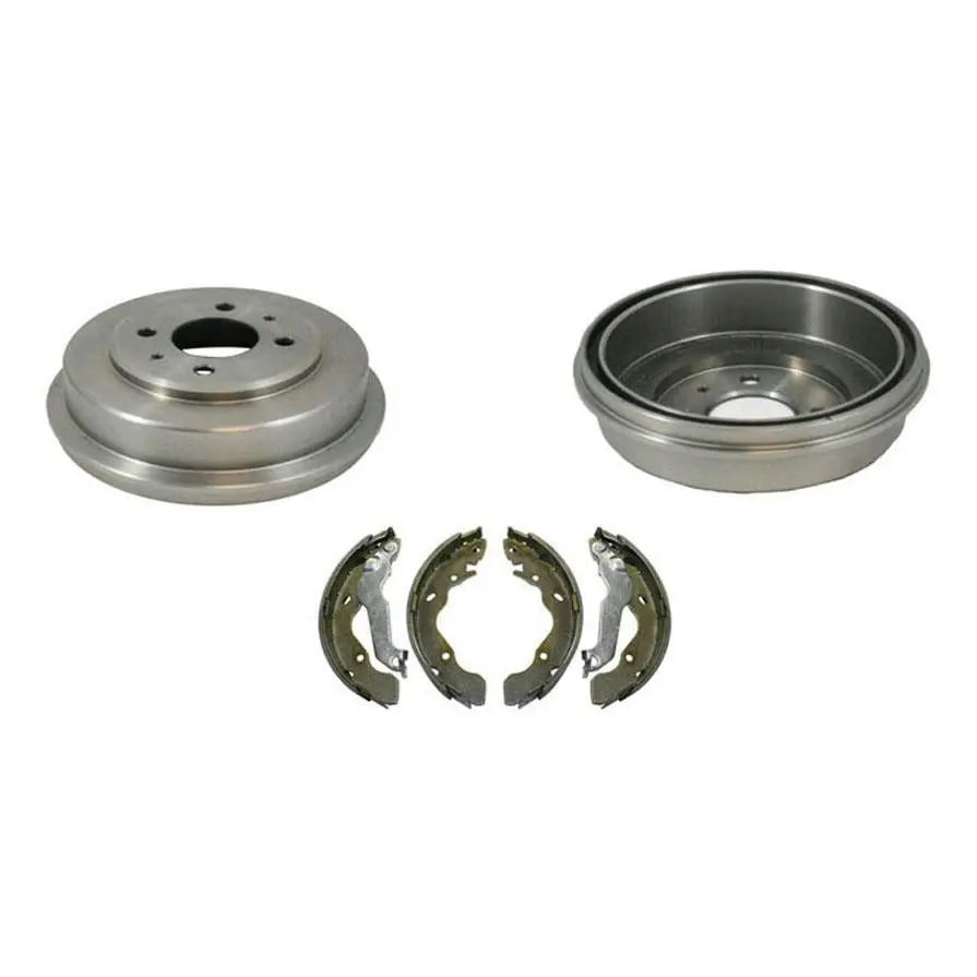 Rear Brake Drums & Shoes For Hyundai Accent 1.6L 2003 2004 2005 1