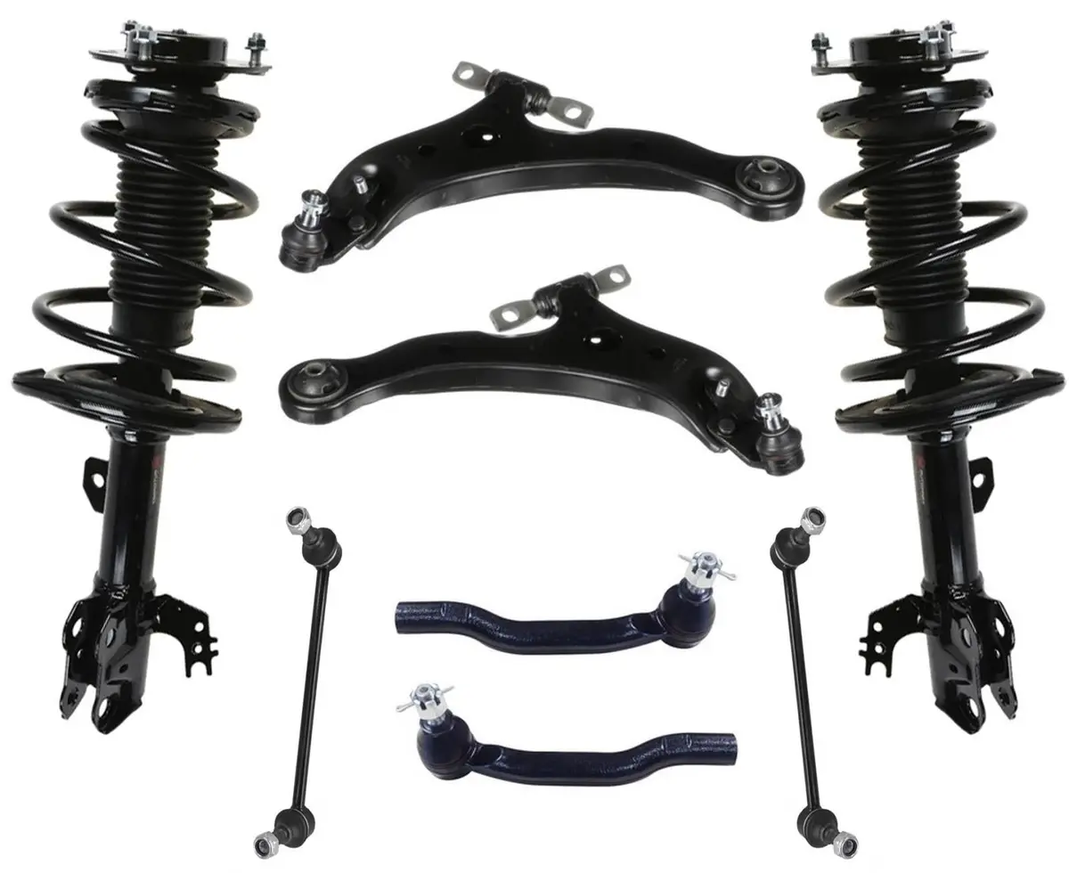 Control Arms Coil Spring Struts Sway Bar Links For 2013 2014 2015 Toyota Avalon 1