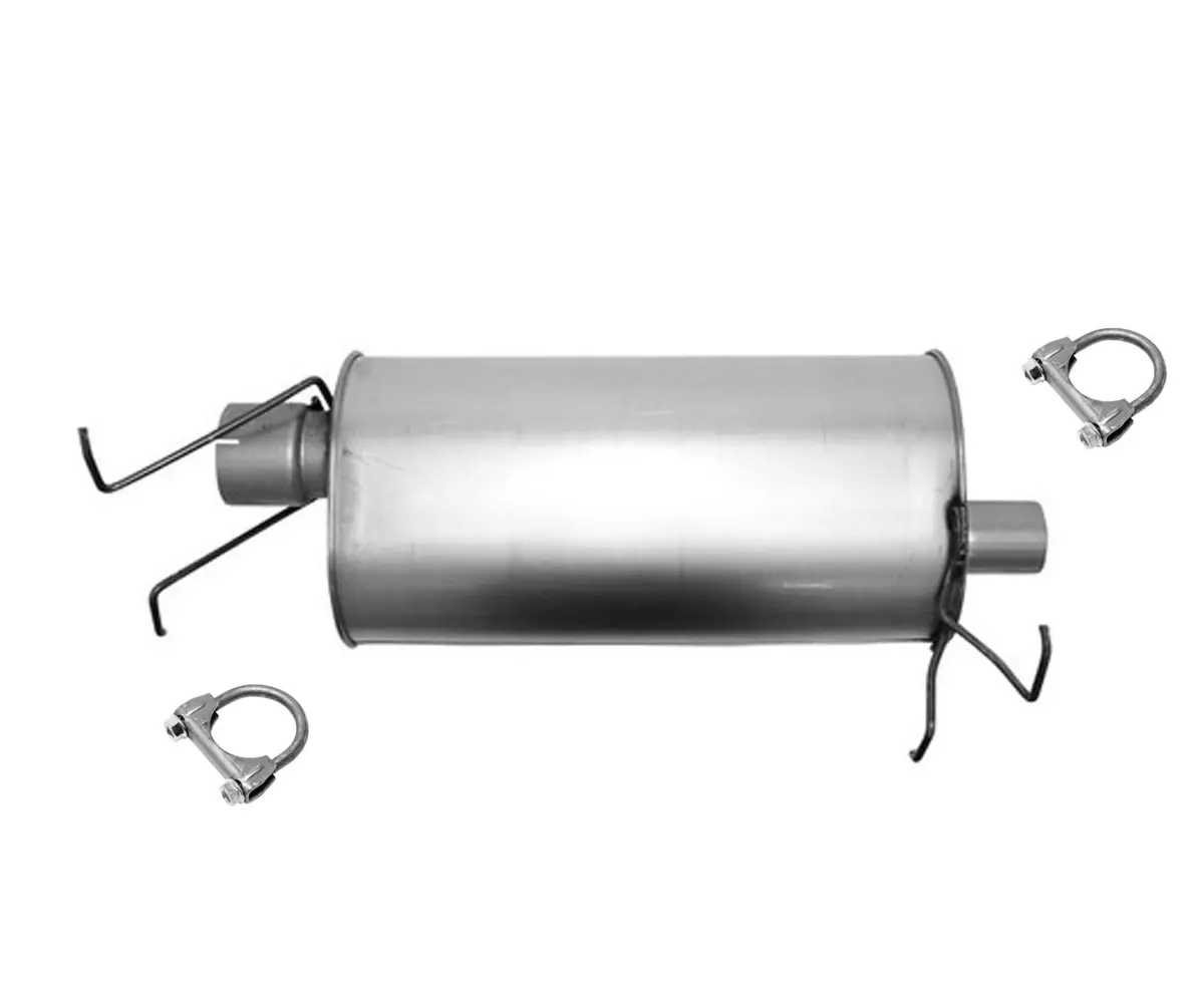 New Muffler & Clamps For Dodge Ram 2500 3500 94-02 Cummins Diesel 5.9L Made Usa 1