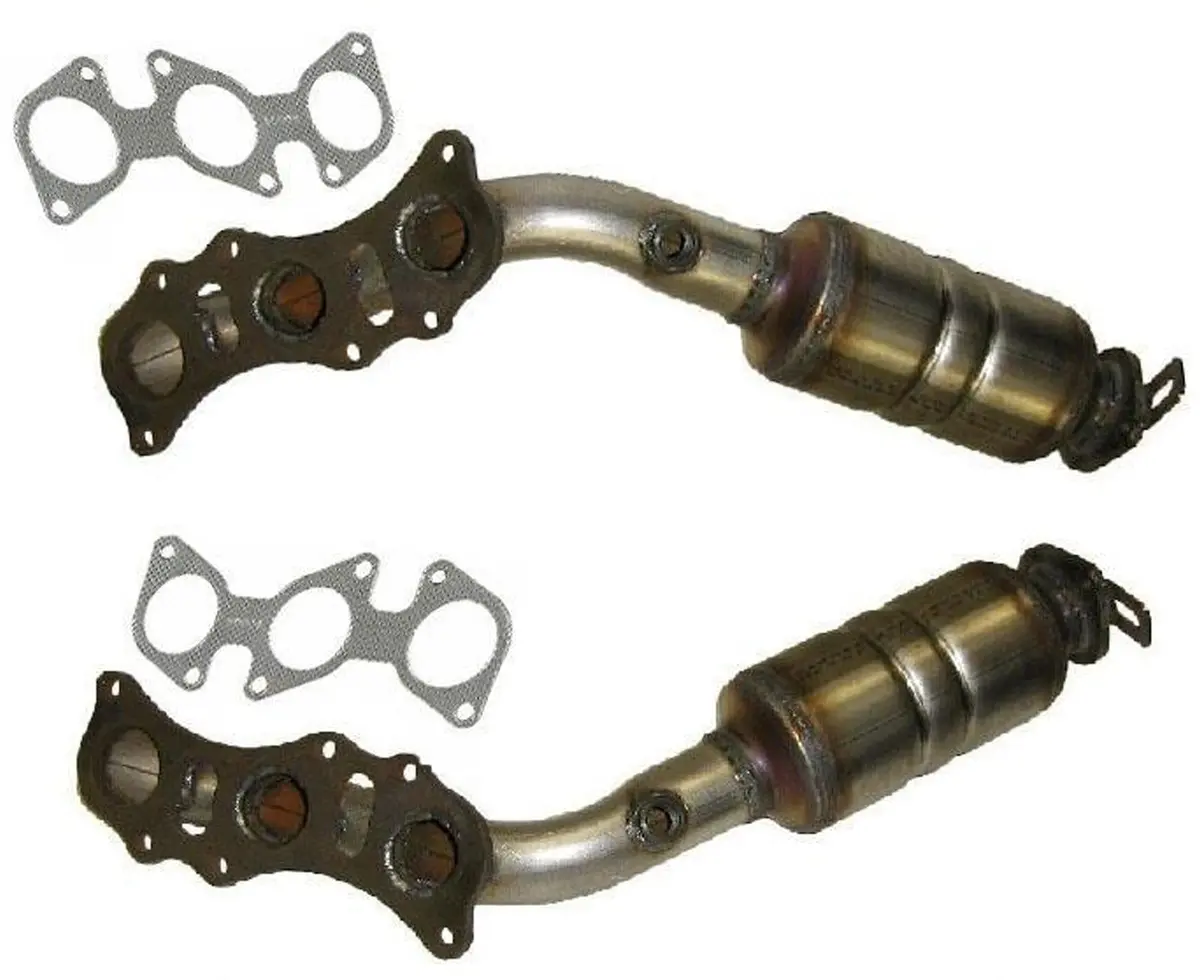 For 03-09 4Runner 07-10 Fj 05-06 Left & Right 2 Manifold Catalytic Converter 1