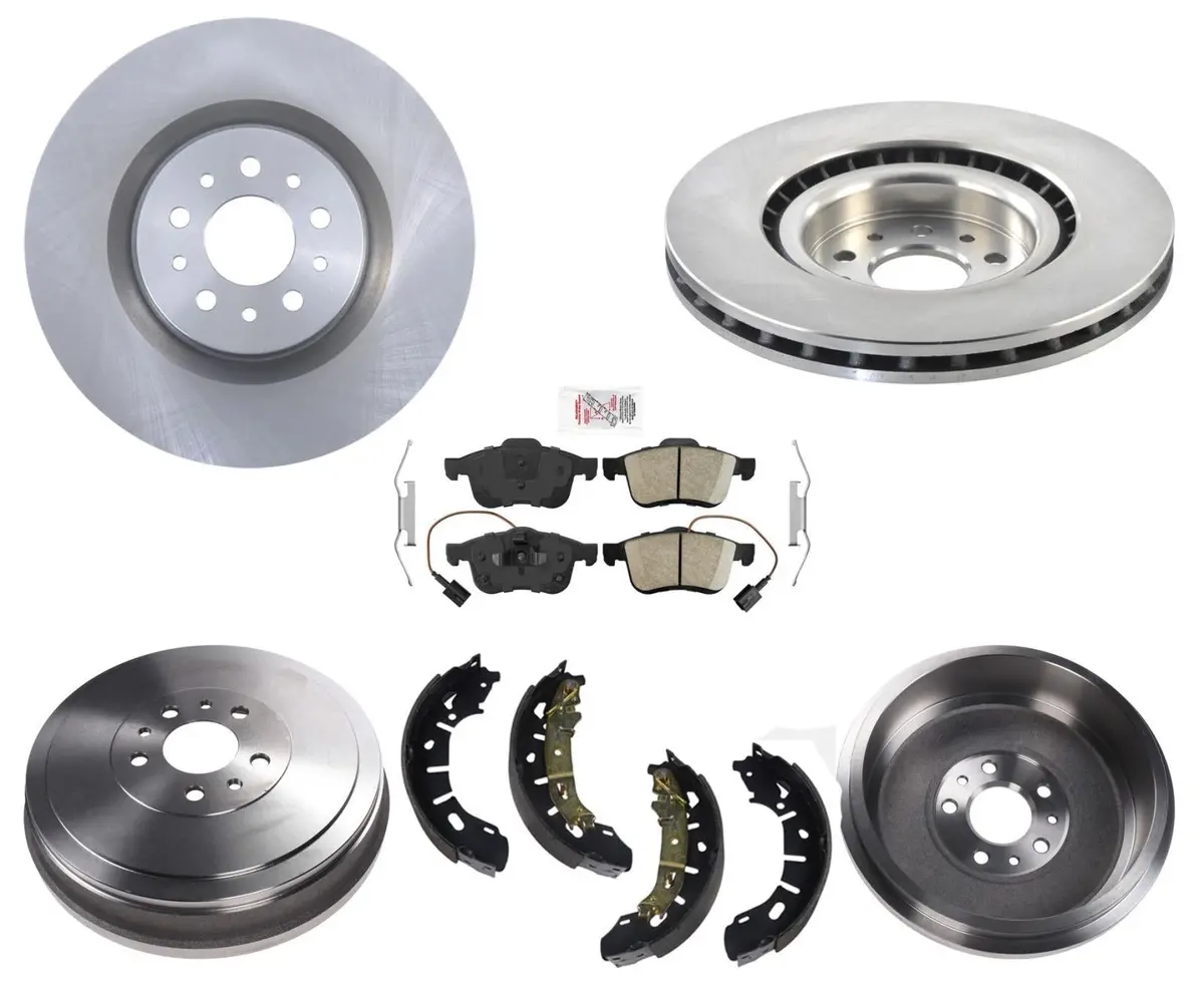 Disc Brake Rotors Brake Pads Drums Shoes For 2014 2018 2022 Ram Promaster City 1