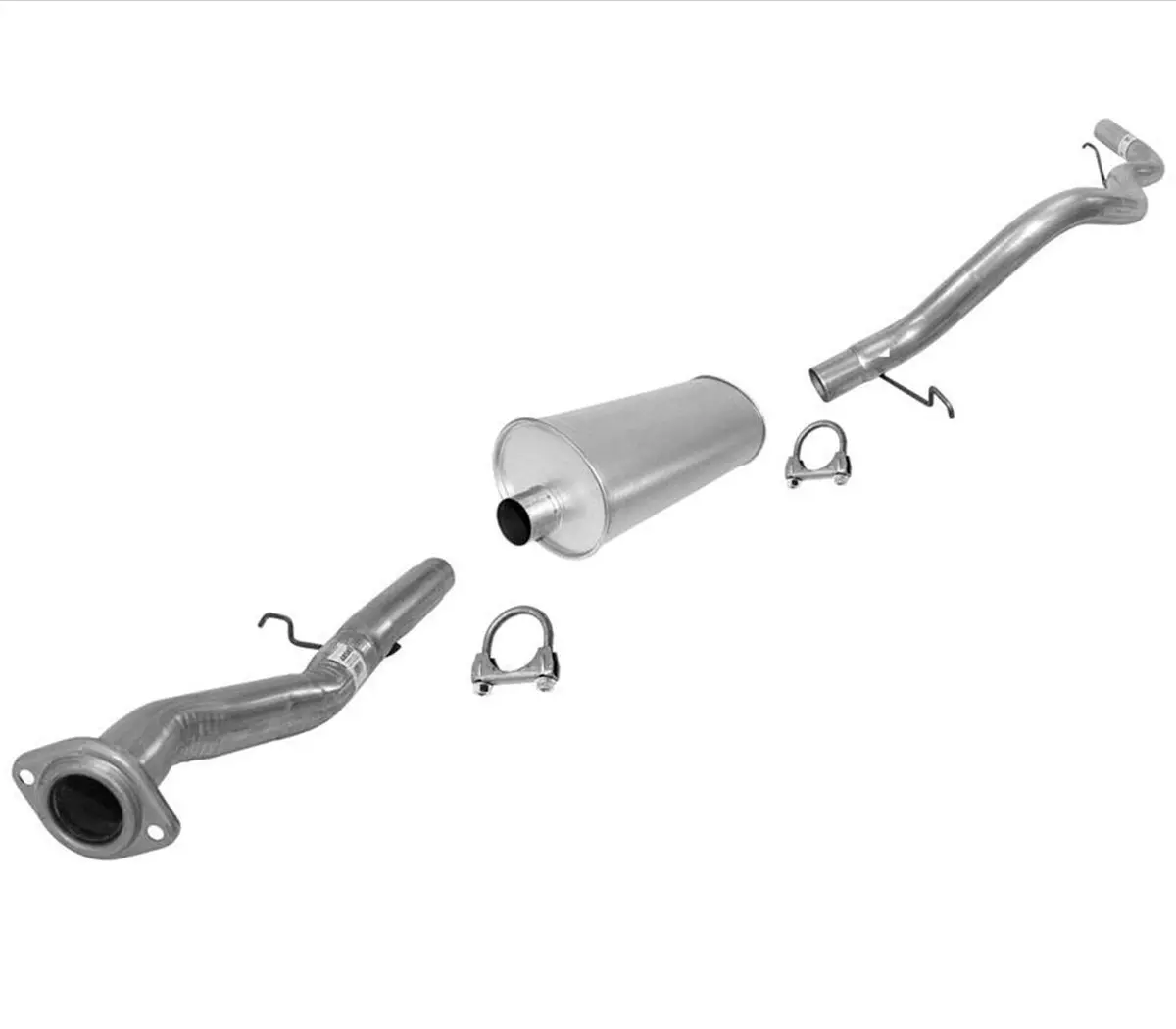 Muffler Tail Pipe Exhaust System For Chevrolet Suburban 5.3L 2001 2004 2005 2006 1
