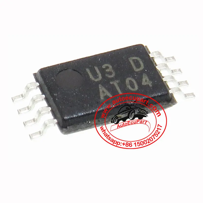 5Pcs At24c04 24C04 Tssop8 Memory Eeprom Chip Automotive Component Ic Original New 1