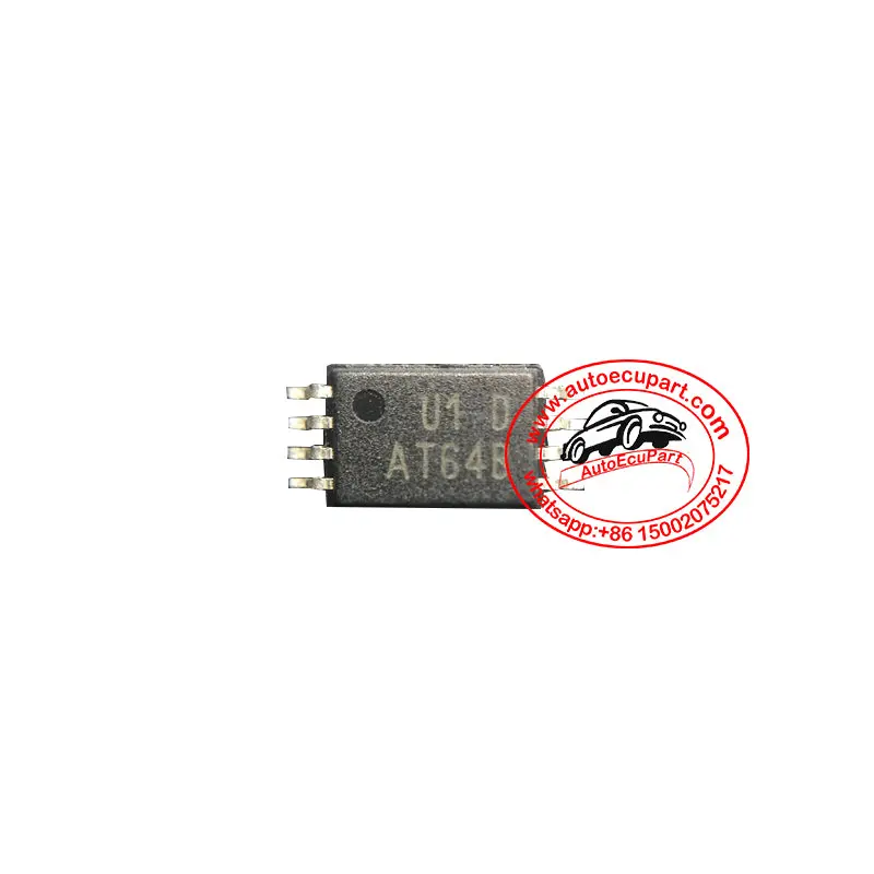 5Pcs At24c64 24C64 Tssop8 Memory Eeprom Chip Automotive Component Ic Original New 1