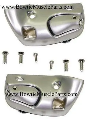 68 69 Camaro Firebird Convertible Sunvisor Bracket Pair 1
