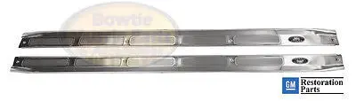 73 - 81 Camaro Firebird Fisher Body Door Sill Plates - Best Quality Gm Licensed 1