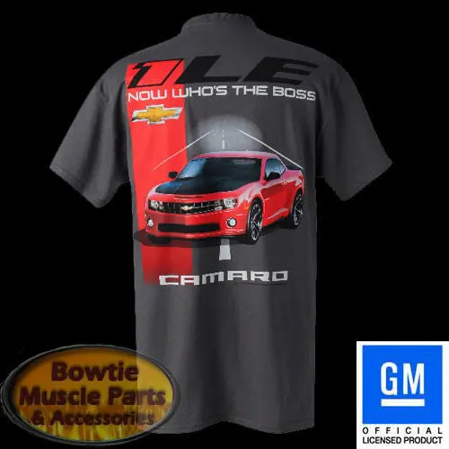 2012 2013 2014 67 69 Camaro 1Le T-Shirt Whos The Boss Now Tee Shirt 5Th Gen Scca 1