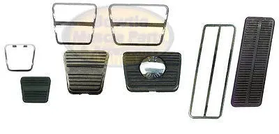 72-81 Camaro Nova Firebird Ventura Omega Pedal Pad Trim Kit W/Disc Manual Trans 1