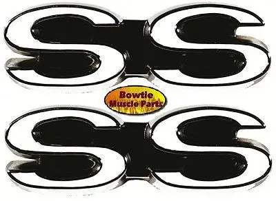 1968 68 Camaro Ss Fender Emblems Emblem Super Sport - Gm Licensed!!  Pair 1