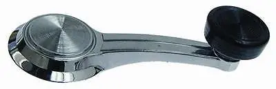 66 67 Chevelle Camaro Firebird Window Crank Cranks Handle - Black Knob 1