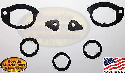 Camaro Firebird Door Handle Gaskets Trunk Lock Gasket Set Chevelle Nova Gto 1