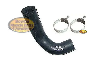 69 70 Nova 396 402 427 454 Lower Radiator Hose 3947809 Correct W/Tower Clamps 1