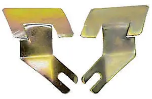 67 68 69 Camaro Firebird Front Lower Outer Windshield Molding Clip Set Clips 1
