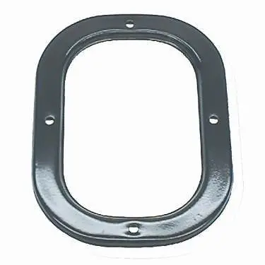 1969 69 Camaro Shift Boot Retainer Black - With Factory Console 1