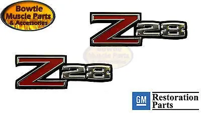70 71 72 73 74 Camaro Z28 Front Fender Emblem Emblems - Pair 1