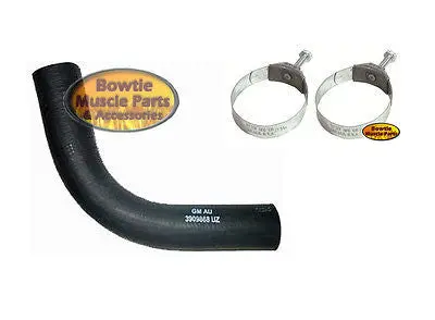 67 68 Camaro Ss 396 427 Lower Radiator Hose 3909868 With Correct Tower Clamps 1