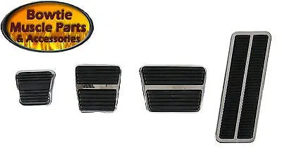 72-81 Camaro Nova Firebird Ventura Omega Pedal Pad Trim Kit  Manual Trans 1