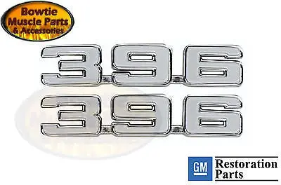 69 Camaro 396 Fender Emblems Emblem Gm Licensed Excellent Quality Gm Licensed Pr 1