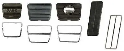 1967 68 Camaro Pedal Pad Trim Kit W/Disc & Manual Trans 1
