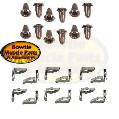 Camaro Chevelle Impala Door Panel Mounting Clip Clips And Door Frame Plug Set 1