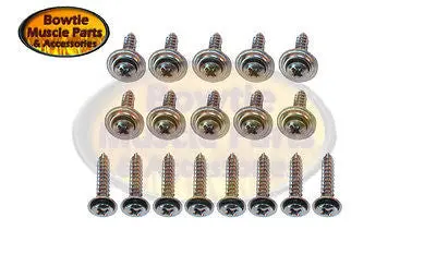 Camaro Chevelle Nova Firebird Impala Door Kick Panel Mounting Screws Screw Set 1
