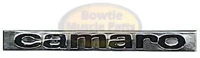 1967 67 Chevrolet Camaro Front Header Rear Deck Lid Trunk Emblem 1