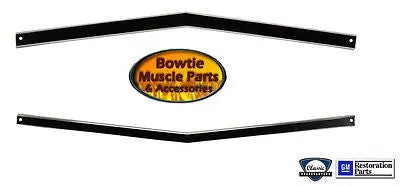 1968 68 Camaro Upper And Lower Grille Molding Std Non-Rs - Gm Restoration Parts 1