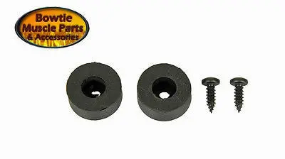 64-69 Camaro Firebird Chevelle El Camino Chevy Ii Corvair Seat Bumpers W Screws 1