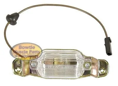 66 67 68 69 Camaro Chevelle Nova License Lamp Assembly 1
