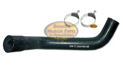 69 70 Chevelle El Camino 396 402 454 Lower Radiator Hose 3959188 W/Tower Clamps 1