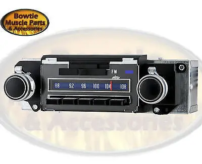 69 70 Impala Caprice Bel Air Factory Correct Am Fm Bluetooth Radio Blue Light 1