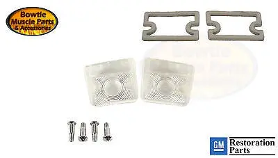 67-68 Camaro Rs Rallysport Parking Lamp Light Lens Gaskets And Screw Kit 1