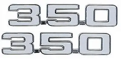 69 Camaro 350 Fender Emblems Emblem Pair Gm Licensed Best Fit And Quality! 1