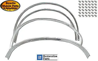 67 68 Camaro Firebird Wheel Well Molding Set - Best Quality Gm Restoration Parts 1