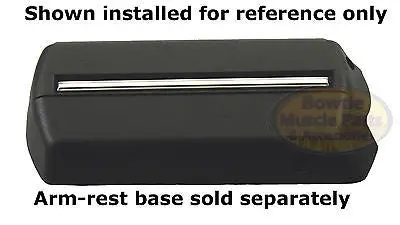 68 Camaro Nova Chevelle Firebird Arm Rest Base Stainless Steel Trim Pair 7745078 1