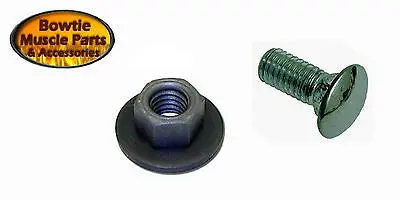 Camaro Chevelle Impala Corvair Nova Short Bumper Bolt And Special Nut 1