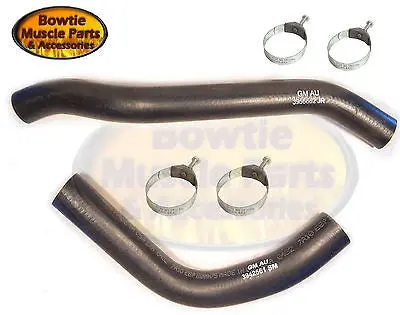 69 Camaro Z28 Ss 302 327 350 Radiator Hose Set 3942561 3956662  W Tower Clamps 1