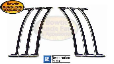 1969 Camaro Quarter Panel Louvers Gm Restoration  Parts 1