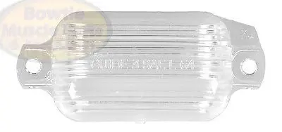 66 67 68 69 Camaro Chevelle Nova Monte Carlo Impala Caprice License Lamp Lens 1
