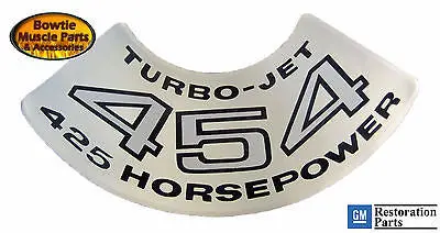71 Chevelle Impala El Camino Camaro Monte Carlo Ss 454 425Hp Engine Decal 1