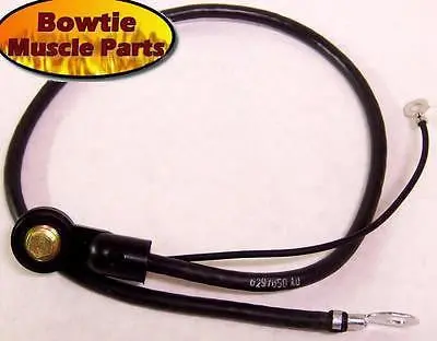 69 Camaro Negative Battery Cable 302 327 350 Oe Correct 6297650 Au Side Post 1