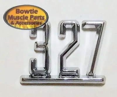 65 66 67 Camaro Chevelle Impala Nova 327 Fender Emblem 1