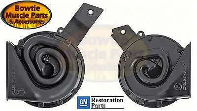 67 68 Camaro Horns Horn Set Delco Remy - Nice Reproduction Gm Restoration Parts 1