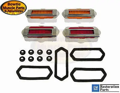 69 Camaro Side Marker Light Kit 20 Pcs Ss Z28 Copo Rs Complete Kit Best Quality! 1
