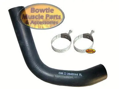 69 Camaro Ss 396 Copo 427 Big Block Lower Radiator Hose 3946044 W Tower Clamps 1