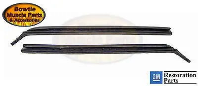 67 68 69 Camaro Firebird Quarter 1/4 Window Vertical Seals Weatherstrip - Pair 1
