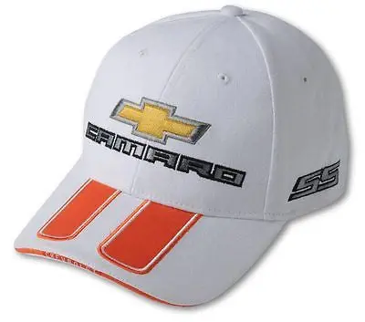 2011 2012 2013 97 69 Camaro Indy Pace Car Ss With Rally Stripes Cap Hat - White 1
