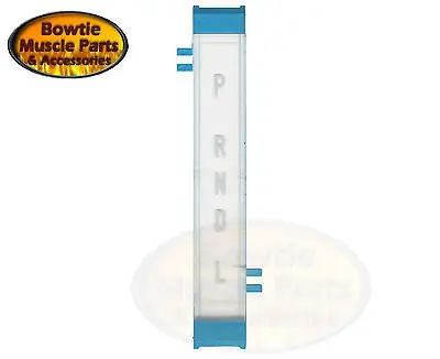 71 72 Nova Ventura Auto Trans 2 Speed Power Glide Pg Shift Indicator Lens Blue 1