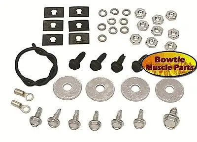 68 69 74 Camaro Nova Ventura Console Gauge Hardware Kit 1