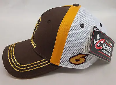 Ups Nascar Hat David Regan Car Number 6 Authentic Nascar Chase Apparel - New Cap 1